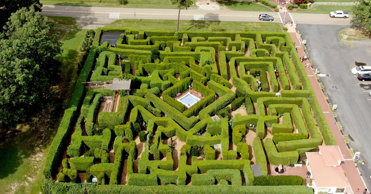 The Garden Maze at Luray Caverns